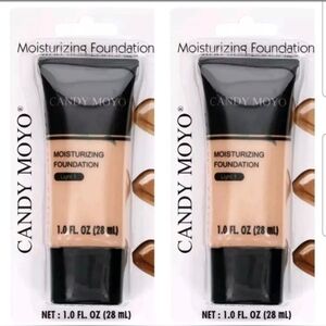 2 x Candy Moyo Moisturizing Foundation In Light 1fl oz BNIB